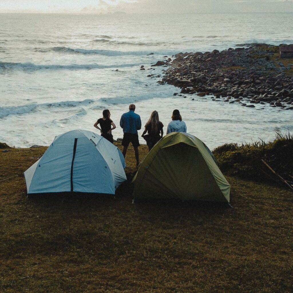 Camping at the Beach
